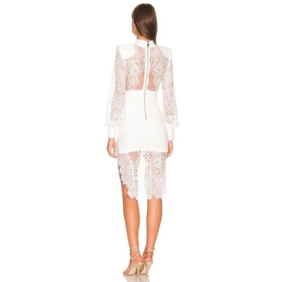 Zhivago Praiano Midi Dress in White - Picture 3 of 11